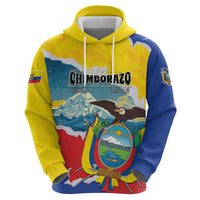 Personalized Ecuador Chimborazo Mountain Zip Hoodie La Sultana de Los Andes