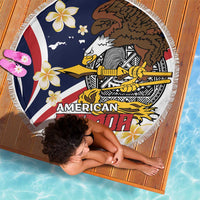 American Samoa Beach Blanket Amerika Samoa Bald Eagle