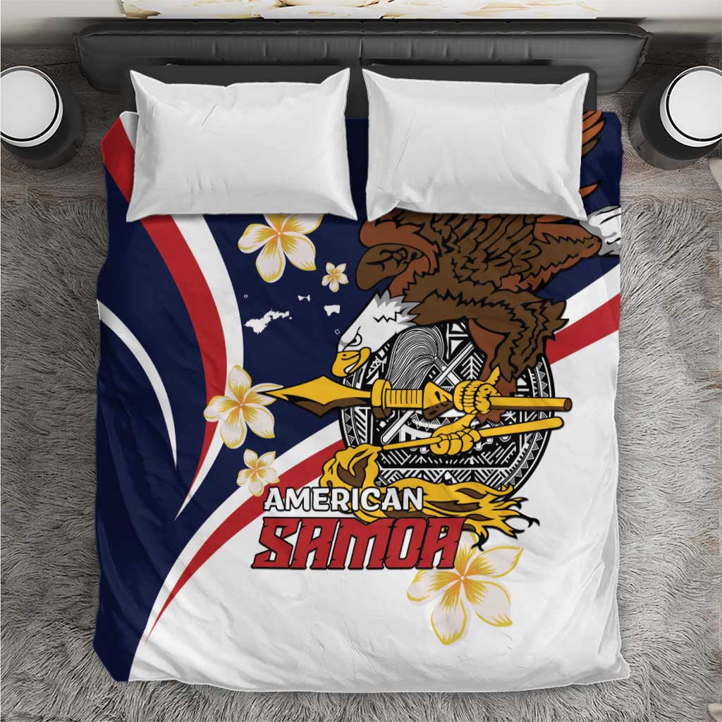 American Samoa Bedding Set Amerika Samoa Bald Eagle