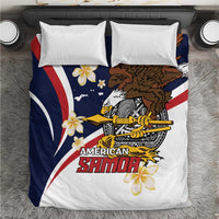 American Samoa Bedding Set Amerika Samoa Bald Eagle