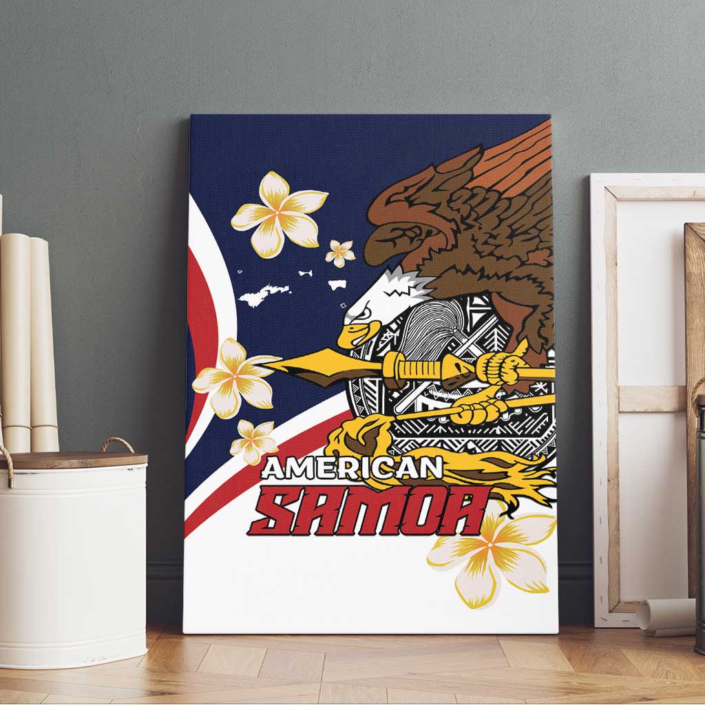 American Samoa Canvas Wall Art Amerika Samoa Bald Eagle