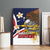 American Samoa Canvas Wall Art Amerika Samoa Bald Eagle