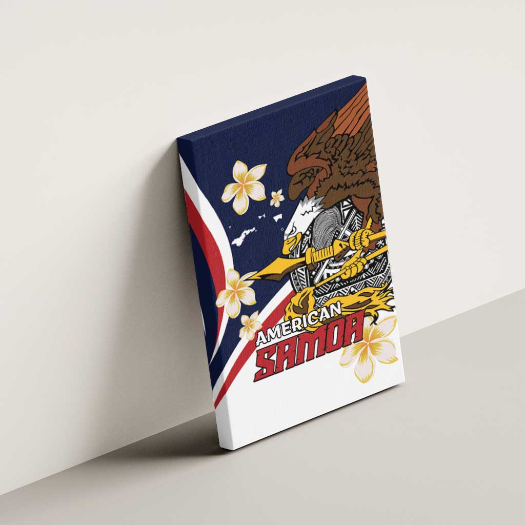 American Samoa Canvas Wall Art Amerika Samoa Bald Eagle
