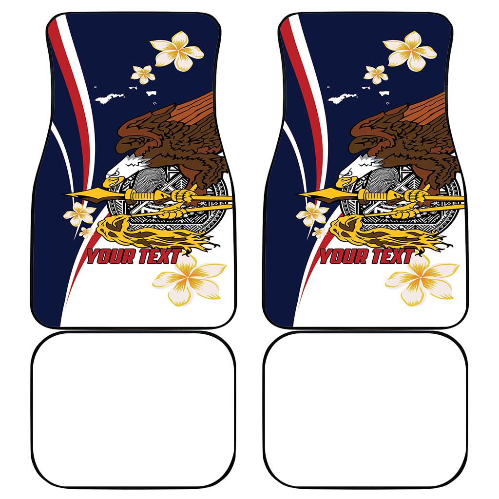 American Samoa Car Mats Amerika Samoa Bald Eagle