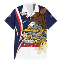 Personalized American Samoa Family Matching Mermaid Dress and Hawaiian Shirt Amerika Samoa Bald Eagle