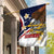 American Samoa Garden Flag Amerika Samoa Bald Eagle