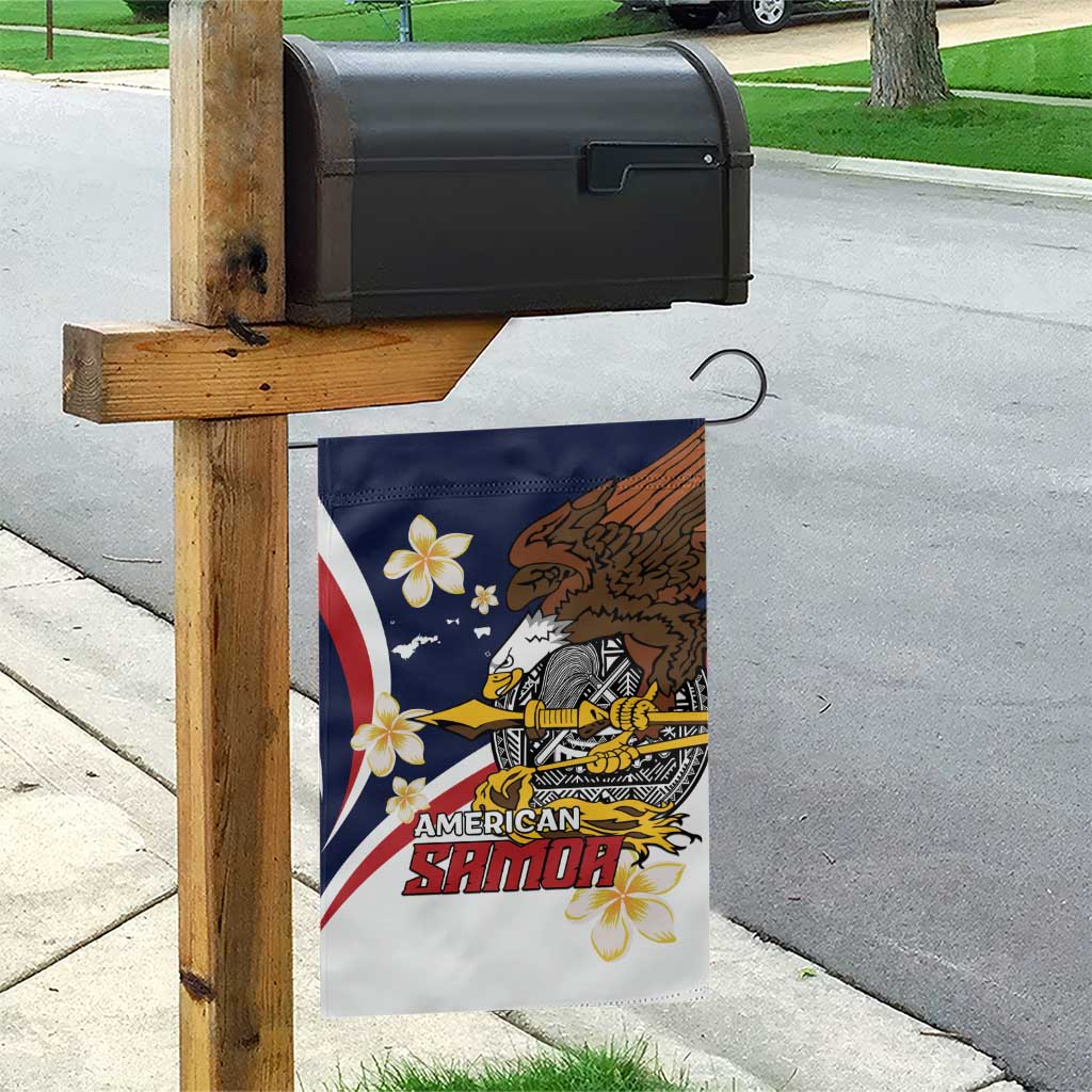 American Samoa Garden Flag Amerika Samoa Bald Eagle