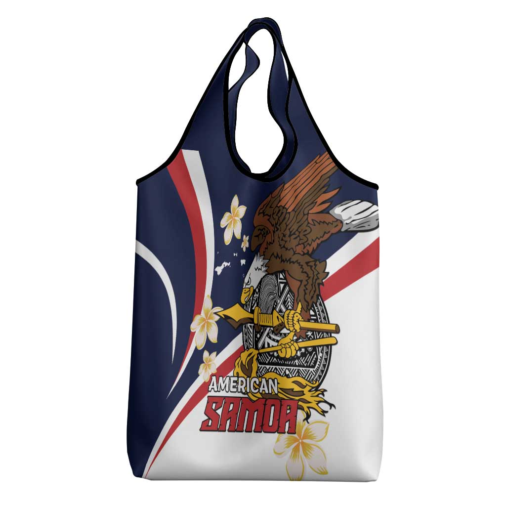 American Samoa Grocery Bag Amerika Samoa Bald Eagle