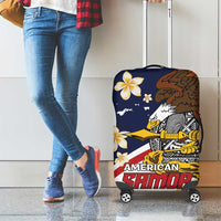 American Samoa Luggage Cover Amerika Samoa Bald Eagle