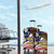 American Samoa Luggage Cover Amerika Samoa Bald Eagle