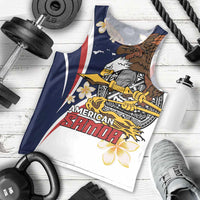 Personalized American Samoa Men Tank Top Amerika Samoa Bald Eagle