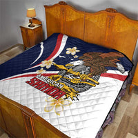 American Samoa Quilt Amerika Samoa Bald Eagle