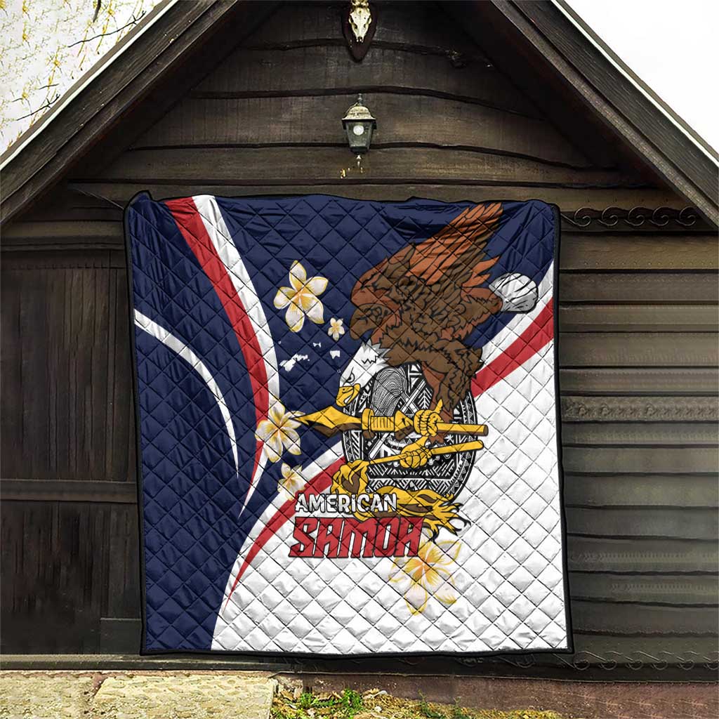 American Samoa Quilt Amerika Samoa Bald Eagle