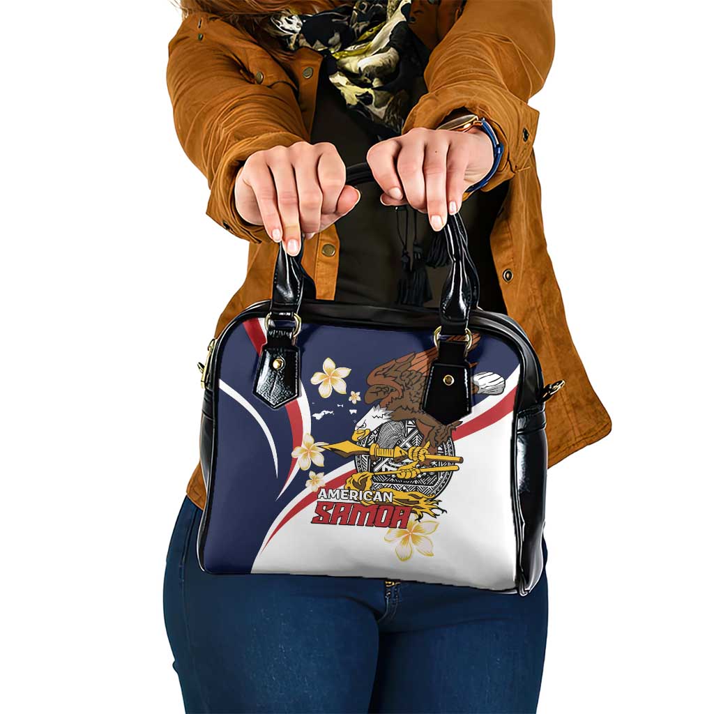 American Samoa Shoulder Handbag Amerika Samoa Bald Eagle