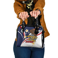 American Samoa Shoulder Handbag Amerika Samoa Bald Eagle