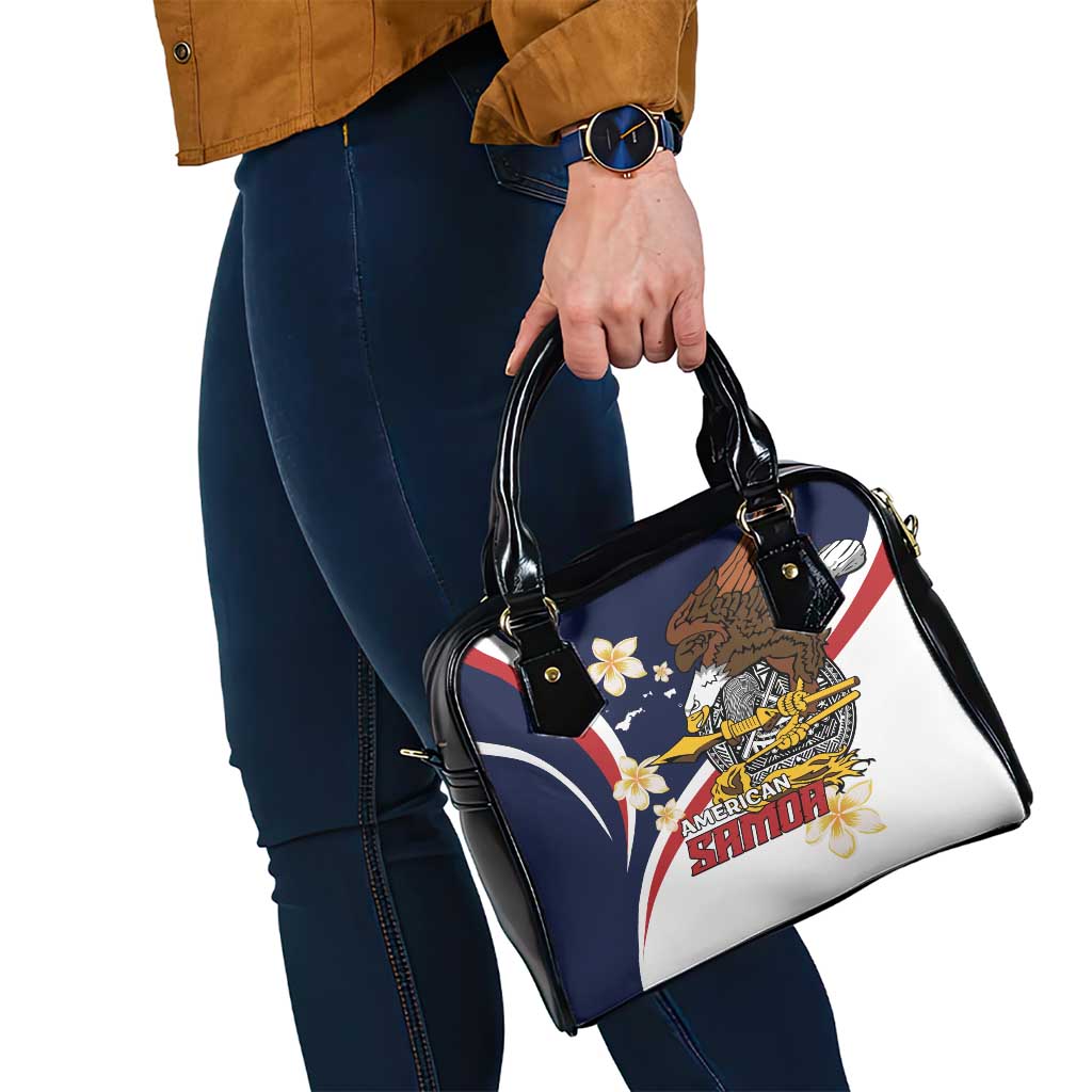 American Samoa Shoulder Handbag Amerika Samoa Bald Eagle