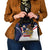 American Samoa Shoulder Handbag Amerika Samoa Bald Eagle