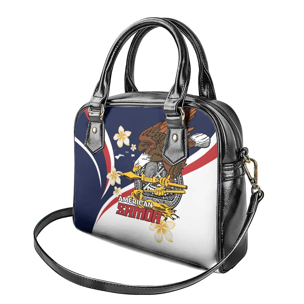American Samoa Shoulder Handbag Amerika Samoa Bald Eagle