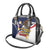 American Samoa Shoulder Handbag Amerika Samoa Bald Eagle