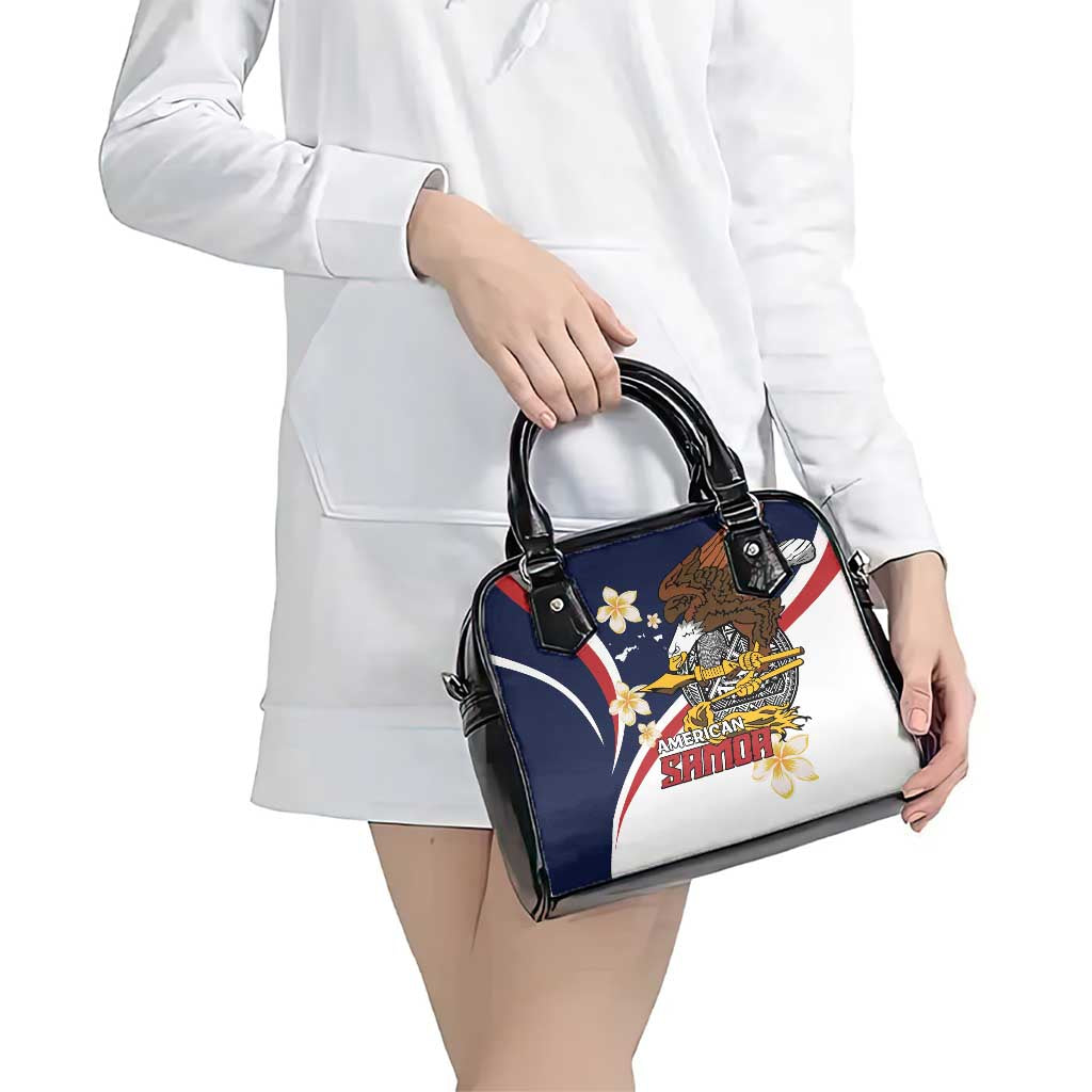 American Samoa Shoulder Handbag Amerika Samoa Bald Eagle