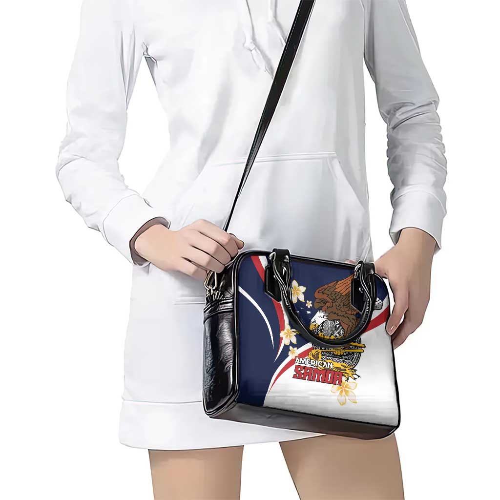 American Samoa Shoulder Handbag Amerika Samoa Bald Eagle