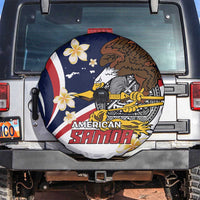 American Samoa Spare Tire Cover Amerika Samoa Bald Eagle
