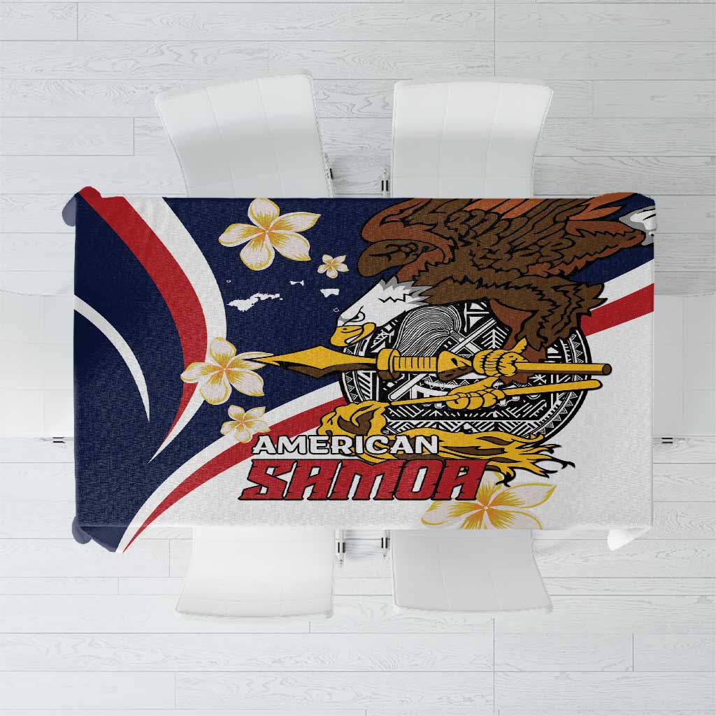 American Samoa Tablecloth Amerika Samoa Bald Eagle
