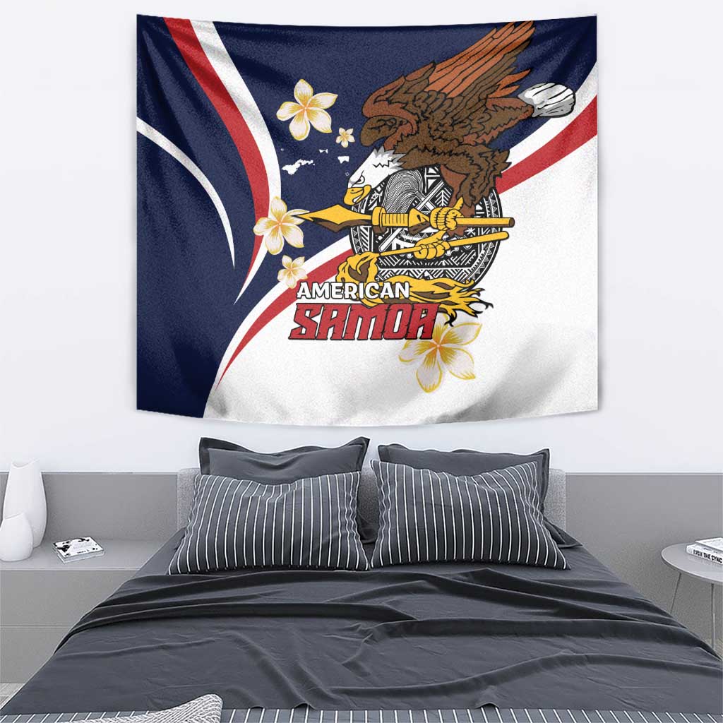 American Samoa Tapestry Amerika Samoa Bald Eagle