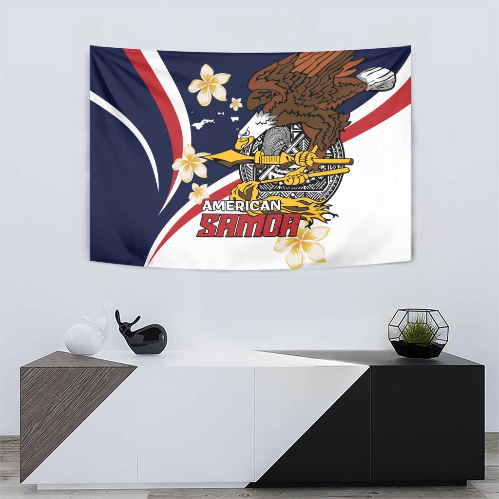 American Samoa Tapestry Amerika Samoa Bald Eagle