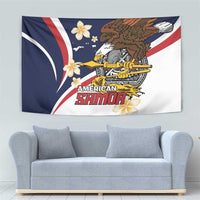 American Samoa Tapestry Amerika Samoa Bald Eagle