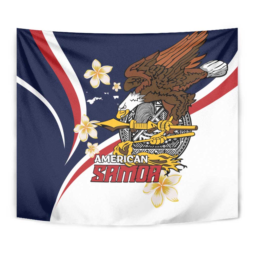 American Samoa Tapestry Amerika Samoa Bald Eagle