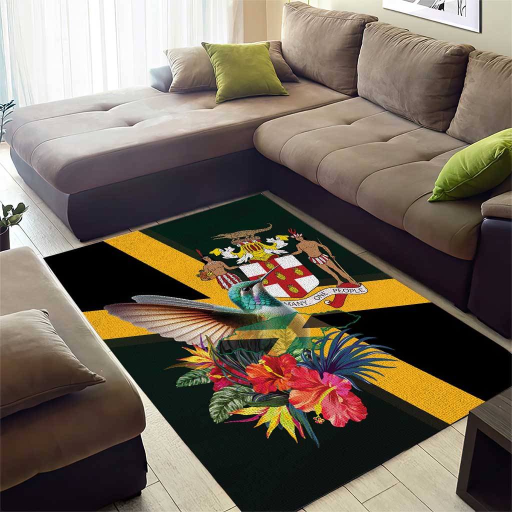 Jamaica Hummingbird Area Rug Jumieka Tropical - Wonder Print Shop