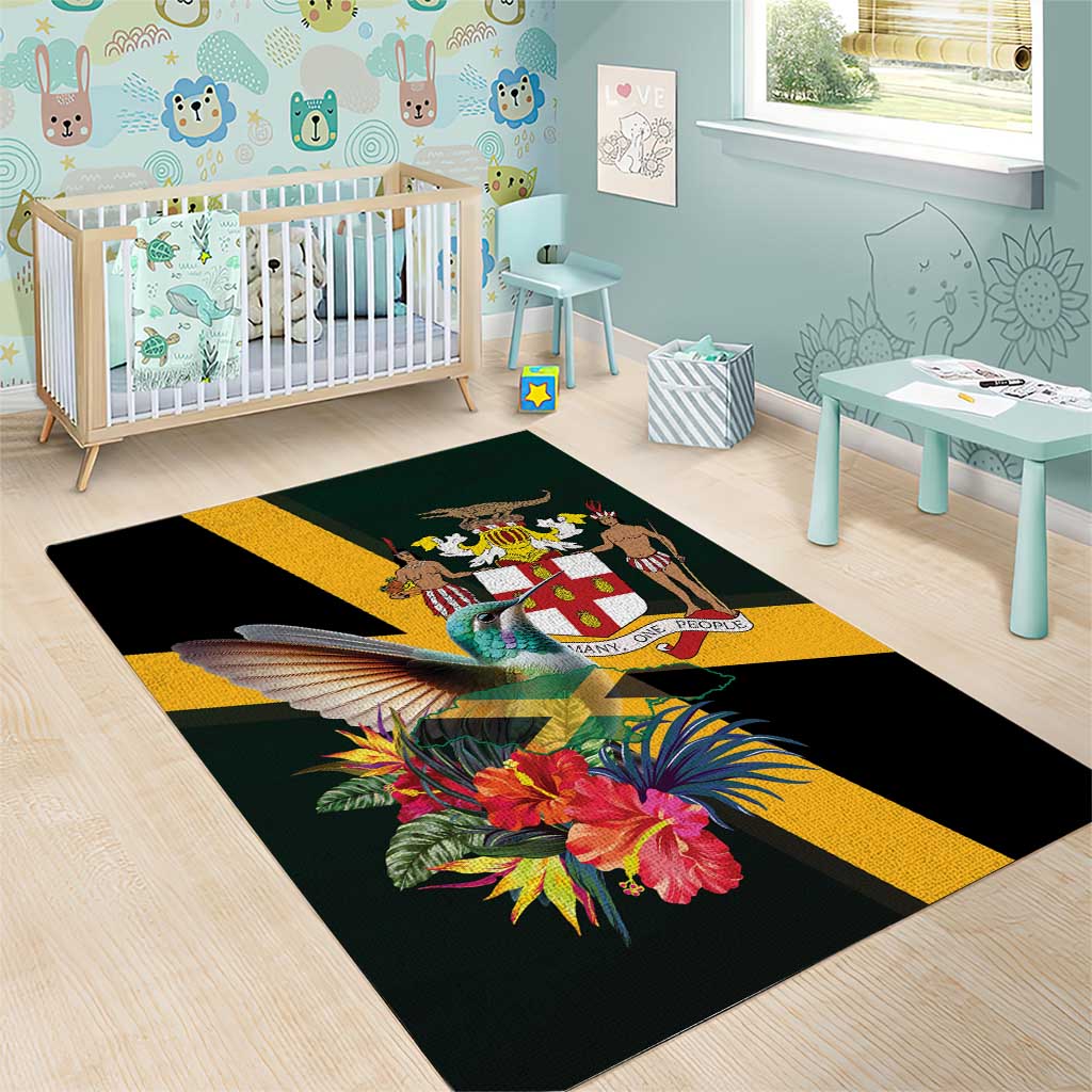 Jamaica Hummingbird Area Rug Jumieka Tropical - Wonder Print Shop