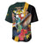 Jamaica Hummingbird Baseball Jersey Jumieka Tropical - Wonder Print Shop