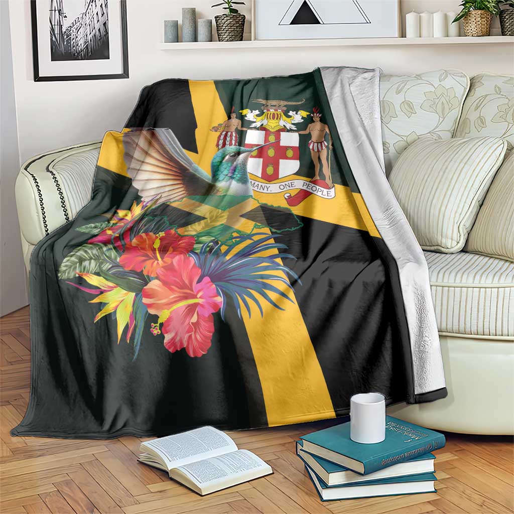 Jamaica Hummingbird Blanket Jumieka Tropical - Wonder Print Shop
