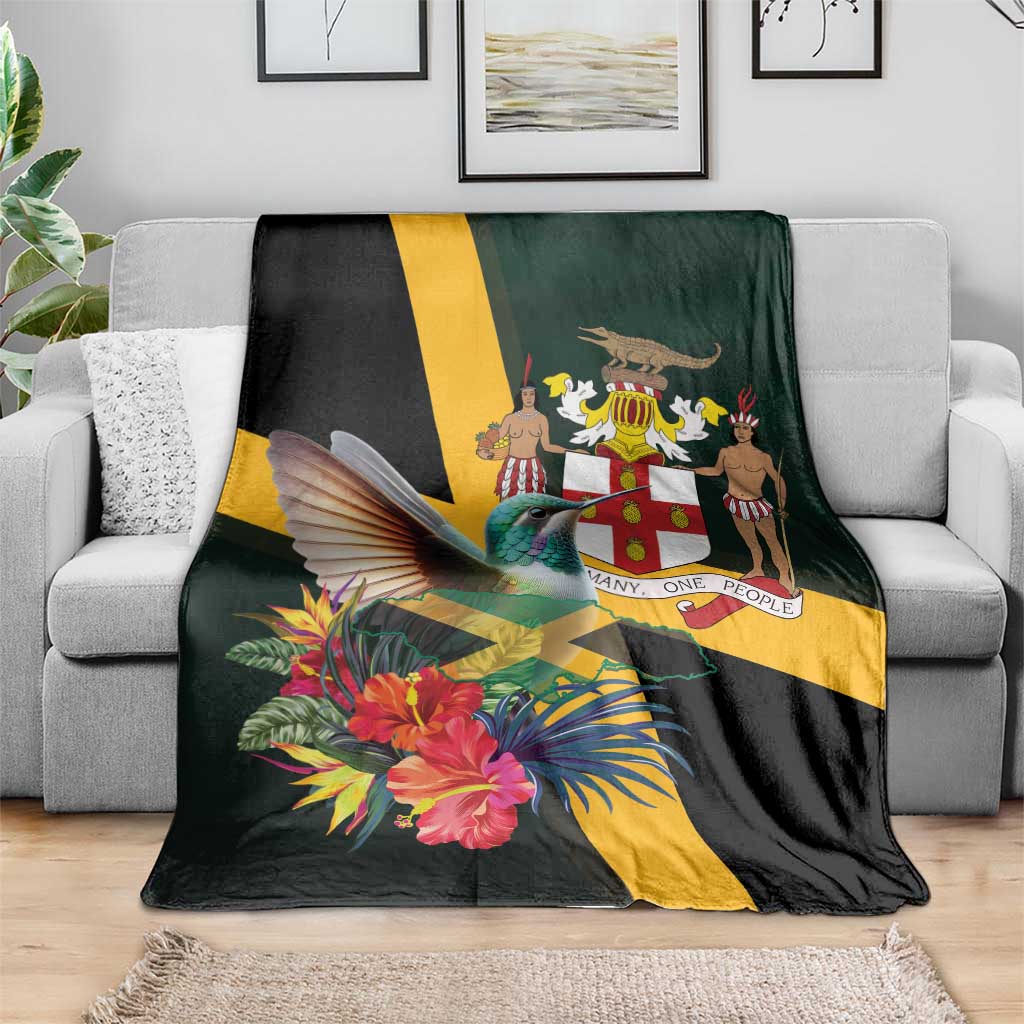 Jamaica Hummingbird Blanket Jumieka Tropical - Wonder Print Shop