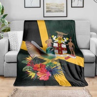 Jamaica Hummingbird Blanket Jumieka Tropical - Wonder Print Shop