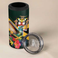 Jamaica Hummingbird 4 in 1 Can Cooler Tumbler Jumieka Tropical - Wonder Print Shop