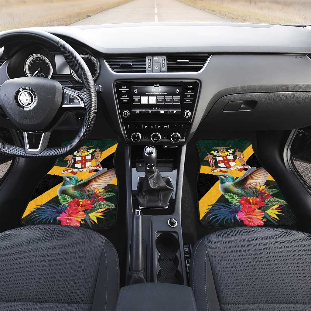 Jamaica Hummingbird Car Mats Jumieka Tropical - Wonder Print Shop