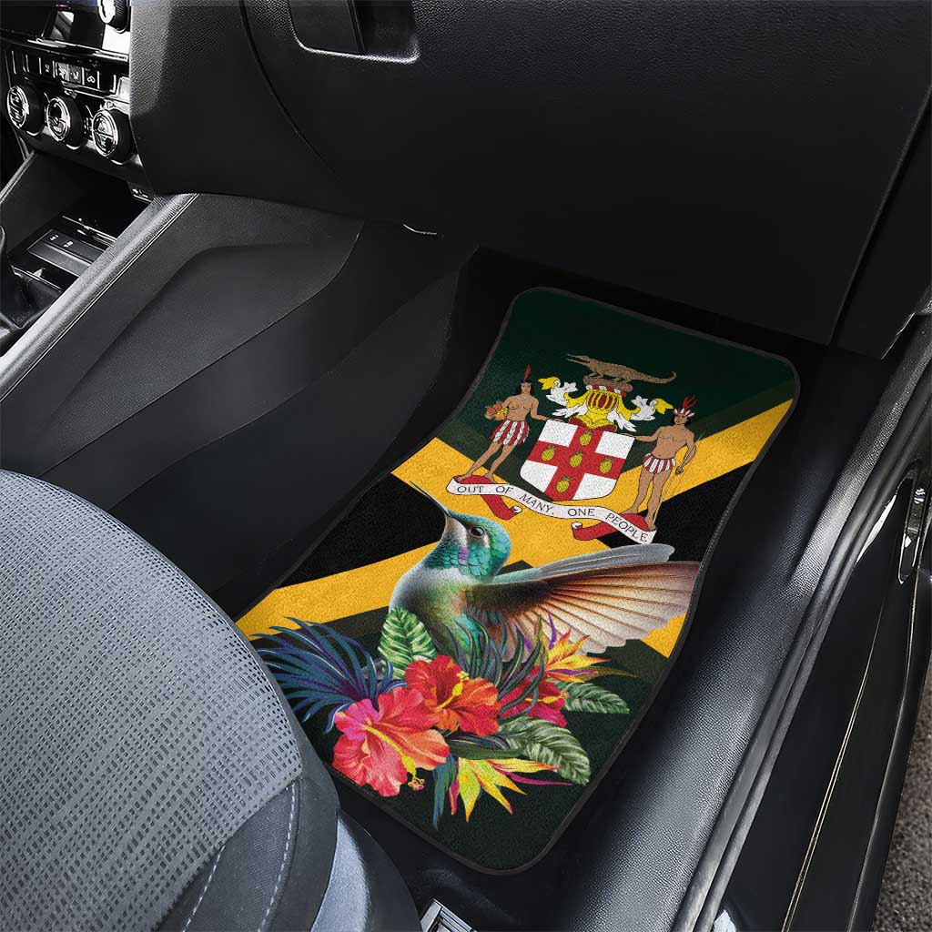 Jamaica Hummingbird Car Mats Jumieka Tropical - Wonder Print Shop
