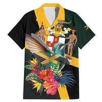 Jamaica Hummingbird Family Matching Mermaid Dress and Hawaiian Shirt Jumieka Tropical - Wonder Print Shop