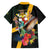 Jamaica Hummingbird Family Matching Off The Shoulder Long Sleeve Dress and Hawaiian Shirt Jumieka Tropical - Wonder Print Shop