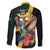 Jamaica Hummingbird Family Matching Off Shoulder Short Dress and Hawaiian Shirt Jumieka Tropical - Wonder Print Shop