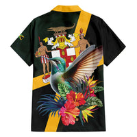 Jamaica Hummingbird Family Matching Summer Maxi Dress and Hawaiian Shirt Jumieka Tropical - Wonder Print Shop