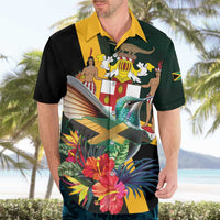 Jamaica Hummingbird Hawaiian Shirt Jumieka Tropical - Wonder Print Shop