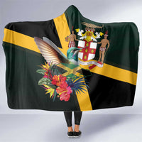 Jamaica Hummingbird Hooded Blanket Jumieka Tropical - Wonder Print Shop