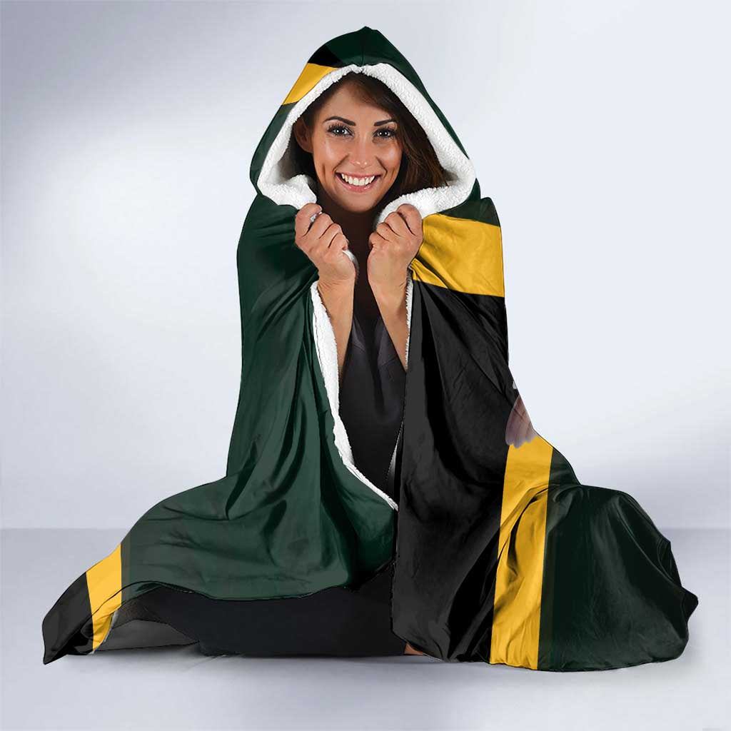 Jamaica Hummingbird Hooded Blanket Jumieka Tropical - Wonder Print Shop