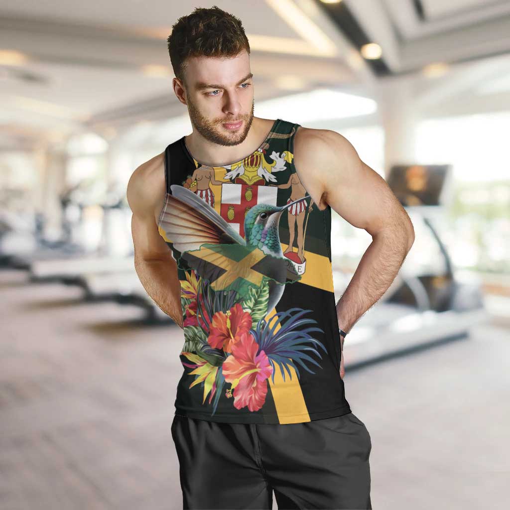 Jamaica Hummingbird Men Tank Top Jumieka Tropical - Wonder Print Shop