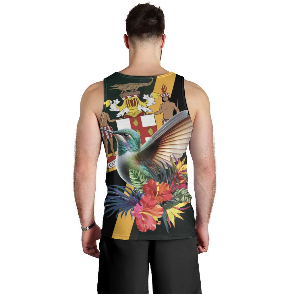Jamaica Hummingbird Men Tank Top Jumieka Tropical - Wonder Print Shop