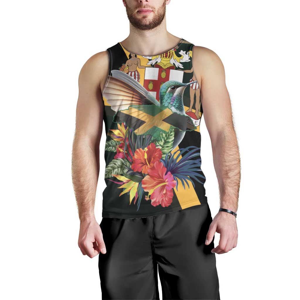 Jamaica Hummingbird Men Tank Top Jumieka Tropical - Wonder Print Shop